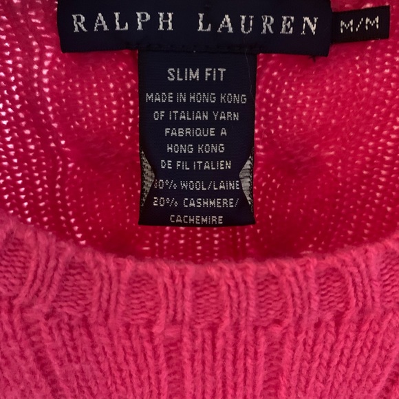 Ralph Lauren Cable-Knit Sweater. - Picture 2 of 5